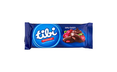 tibi ét meggyes és csokoládés krémes 90 g