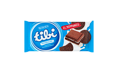 tibi tej tejkrémmel, karamellel és keksszel 100 g